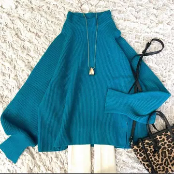 가르다 가리안테 정가 울 100% 예쁜 색 보틀넥 니트