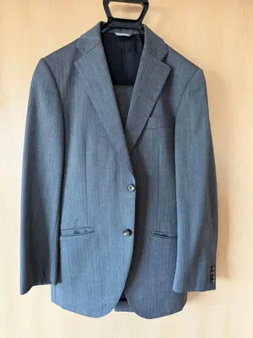 아자부 테일러 그레이 섀도우 스트라이프 [가을 겨울용]