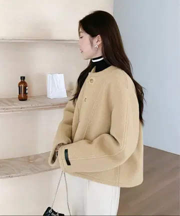 2WAY 리버서블 자켓 ( 페이크 스웨이드/보아 )