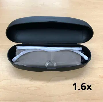 미사용 새상품 하즈키 루페 라지 1.6x 화이트