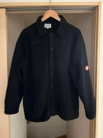 CAVEMPT 플리스 셔츠 재킷