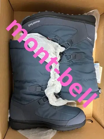 울트라 웜 새상품 미사용 mont-bell [ 단종 ] 알펜 부츠 그레이