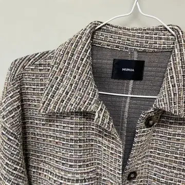 MURUA 체크 무늬 셔츠 자켓 F