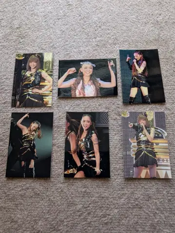 아무로 나미에 아이돌 퍼포먼스 사진 세트 6매