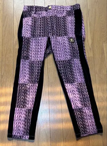 MARK&LONA 마크앤로나 울 혼방 롱 팬츠 올 패턴