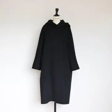 gypsohila 롱 오페라 코트 블랙