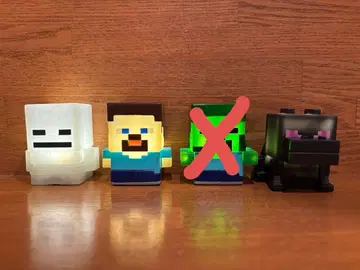 Minecraft 라이트 마스코트 2 [ 3종 세트 ]