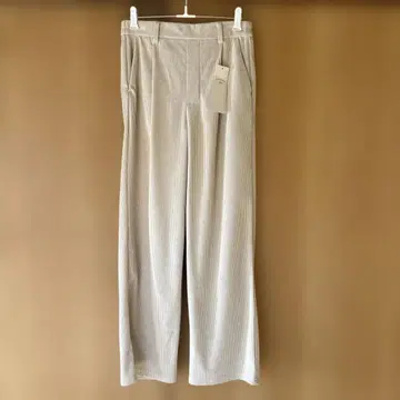 [ 새상품 ] 사만다 모스모스 블루 컷 콜 팬츠 아이보리 가을/겨울