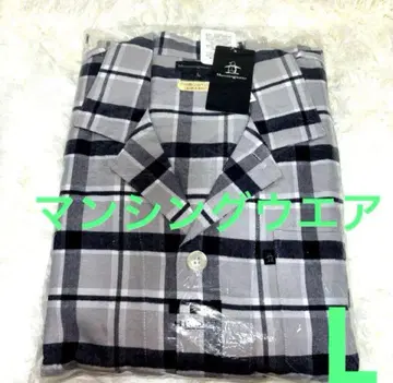 새상품 맨싱웨어, 멋스러운 플란넬 원단 파자마 L