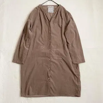 BEARDSLEY 비어즐리 코튼 코듀로이 셔츠 원피스