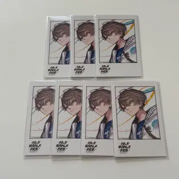 카가미 하야토 니지산지 페스티벌 2023 키 비주얼 폴라로이드