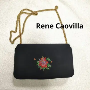 Rene Caovilla 레네 카오빌라 숄더백 체인 스웨이드