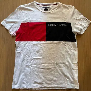 TOMMY HILFIGER 오가닉 코튼 티셔츠 L