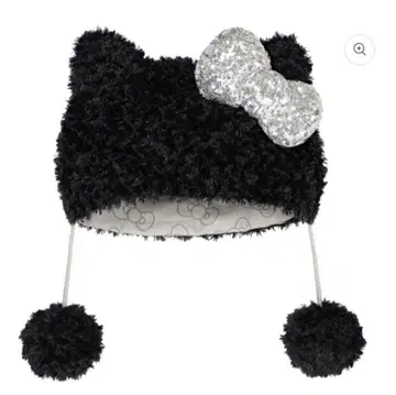 USJ 팬캡 키티 블랙