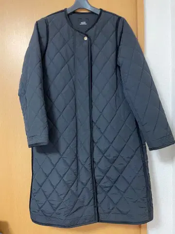 OUTFIT AND IDEAS 블랙 퀼팅 자켓