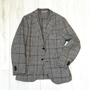 DRAGO 체크 무늬 자켓