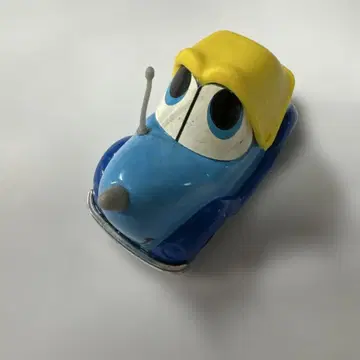 캐릭터 카 파랑과 옐로우 컬러 미사용