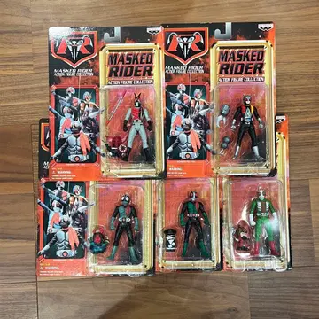 MASKED RIDER 액션 피규어 5체 세트