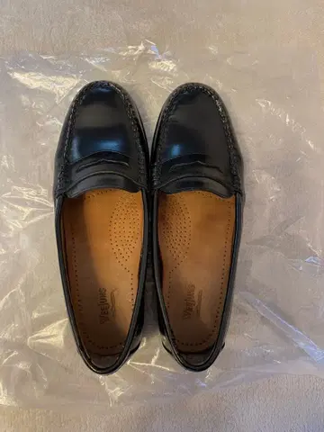 GHBASS 위준스 블랙 로퍼 코인 로퍼