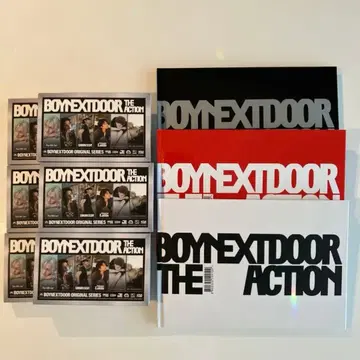 BOYNEXTDOOR THE ACTION 앨범 9장 세트