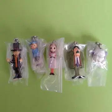 레이튼 교수와 이상한 마을 메지루시 액세서리 전 5종 세트