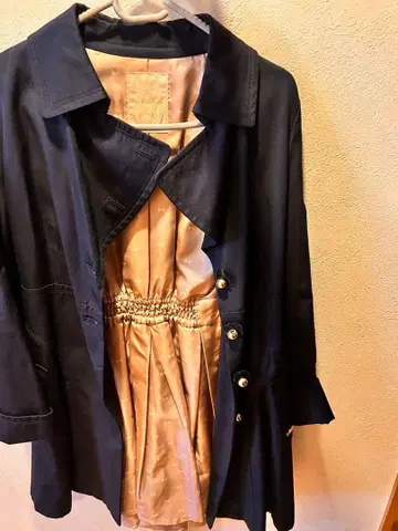 WILLSELECTION 네이비 트렌치코트