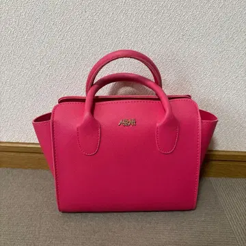 핑크 핸드백