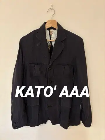 KATO' AAA 테일러드 자켓 M 다크 블루