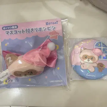 하니니 리본 클립 캔 거울 zeroni zeroni