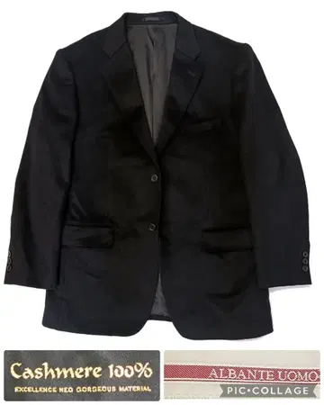 [ 퓨어 캐시미어 ] 테일러드 자켓 블랙 계열 캐시미어 100% l.s4