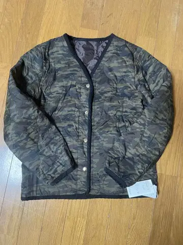 미사용 펀치 hunch 카모플라쥬 점퍼