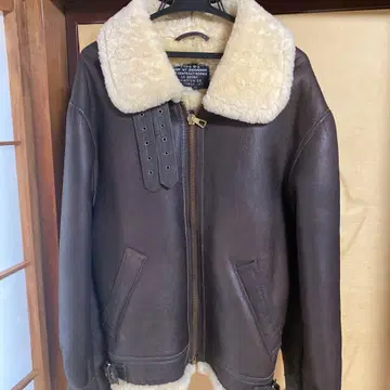 [ 컨디션 최상 ] 무스탕 B-3 플라이트 자켓 우루과이 제