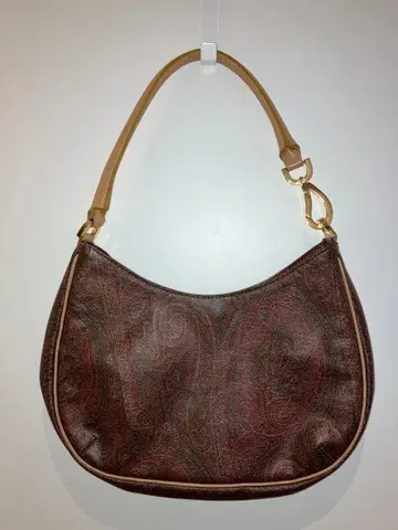 ETRO 에트로 페이즐리 무늬 브라운 핸드백
