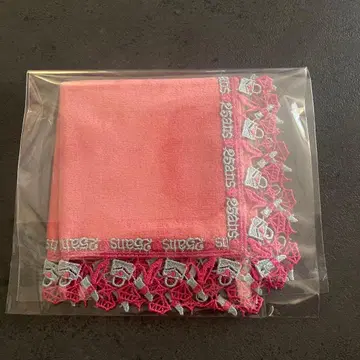 25ans  x 치카자와 레이스 콜라보 손수건 완판템