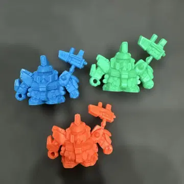 건담 지우개 미절단 F90 (화성 독립 지온군 사양) 묶음 판매