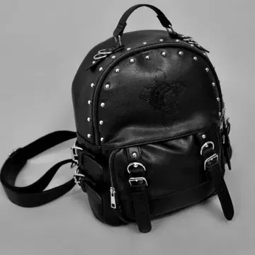 dimmoire 디무아르 Skull 각인 스터드 백팩