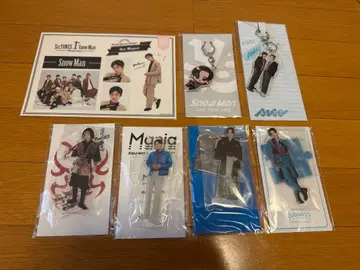 SnowMan 메구로 렌 아크릴 스탠드류 7세트