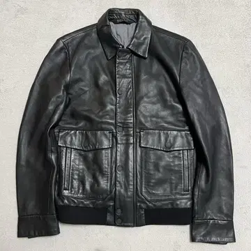 천연 가죽 새상품급 ZARA MAN 양가죽 가죽 자켓 R-8246