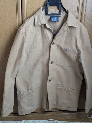 디키즈 베이지 코튼 커버올