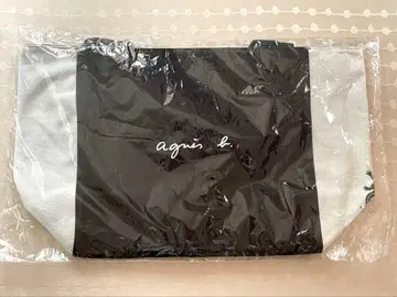 [ 미개봉 새상품 ] agnes b.(아네스베) 로고 리버서블 토트백