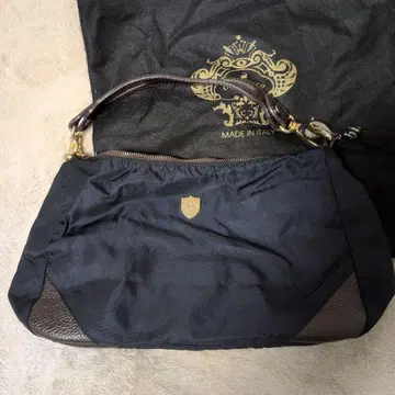 Orobianco 네이비 나일론 숄더백