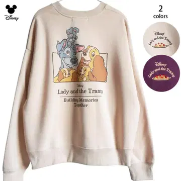 디즈니 트레이닝복 레이디 트럼프 슈나우저 속기모 원더풀 라이프 L