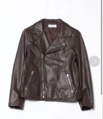 Simplicite 가죽 자켓 (브라운)