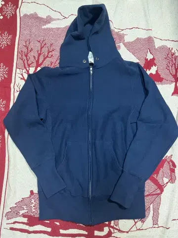 WALLA WALLA SPORT 지퍼 후드티 리버스 위브 USA 제조