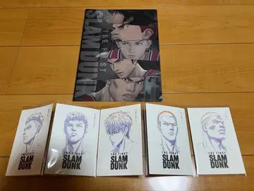 슬램덩크 SLAM DUNK 세트 엽서 클리어 파일
