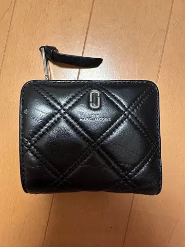 THE MARC JACOBS 퀼팅 접이식 지갑 컴팩트 지갑