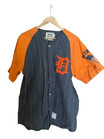 MIRAGE 빈티지 디트로이트 타이거즈 유니폼