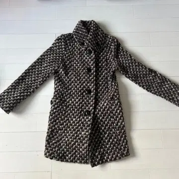 LADY LUCK LUCA 브라운 계열 피코트