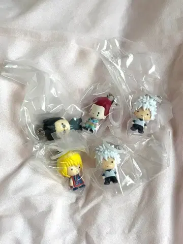 헌터헌터 메지루시 액세서리 4종 세트 5개 세트 키루아 히소카