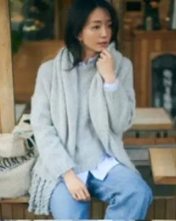 오늘 한정 23구 알파카 울 니트 1회 착용만